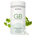Bloofah GB Ginkgo Biloba Capsules 500mg | Ginkgo biloba Leaf Extract | 120 Capsules