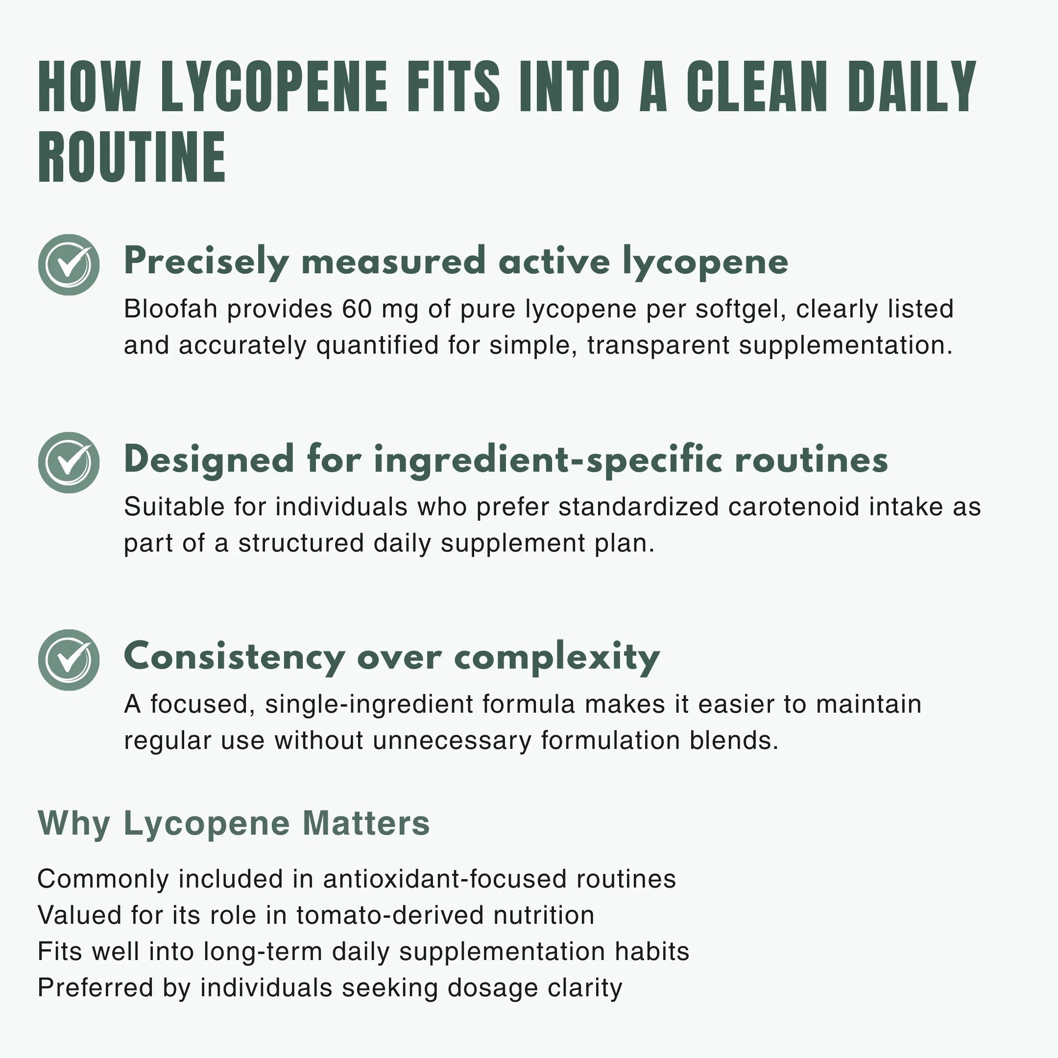 Bloofah Lycopene 60mg for Men | High-Potency Tomato Extract | 90 Vegan Capsules