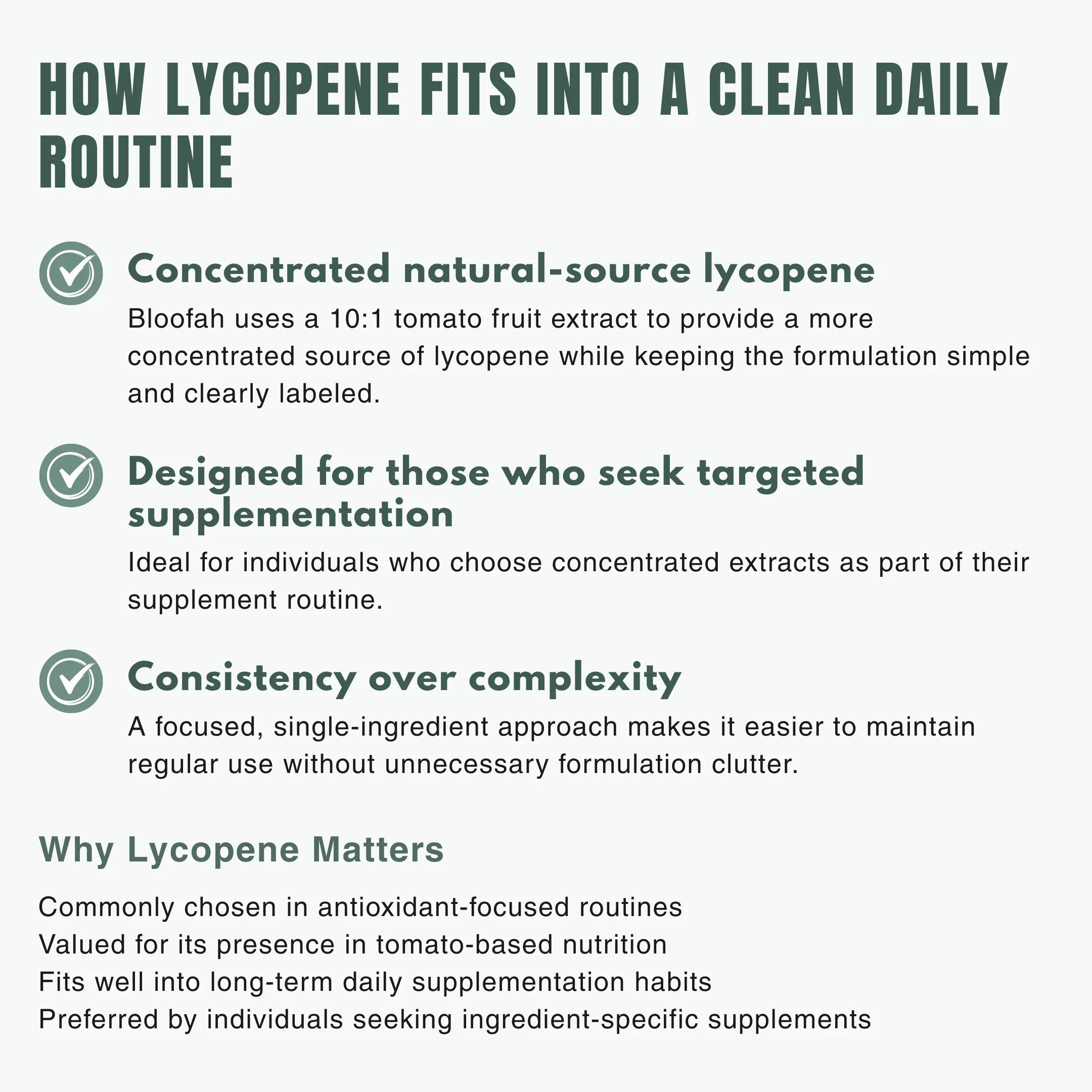 Bloofah LY Lycopene Supplement 500mg | Tomato Fruit Extract Capsules | Rich in Naturally Occuring Lycopene