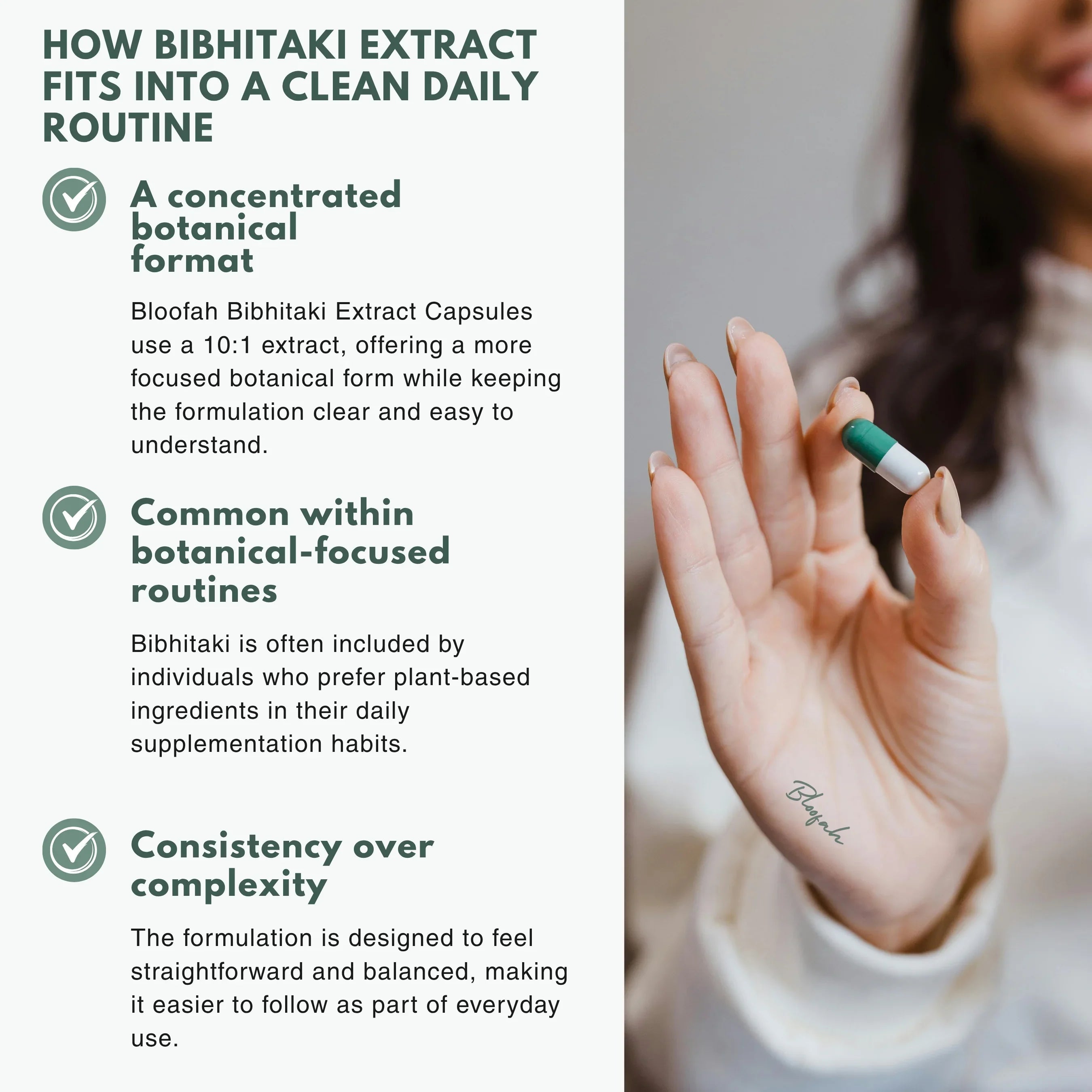 Bloofah BT Bibhitaki Capsules 500mg | Terminalia bellirica Fruit Extract | 120 Capsules