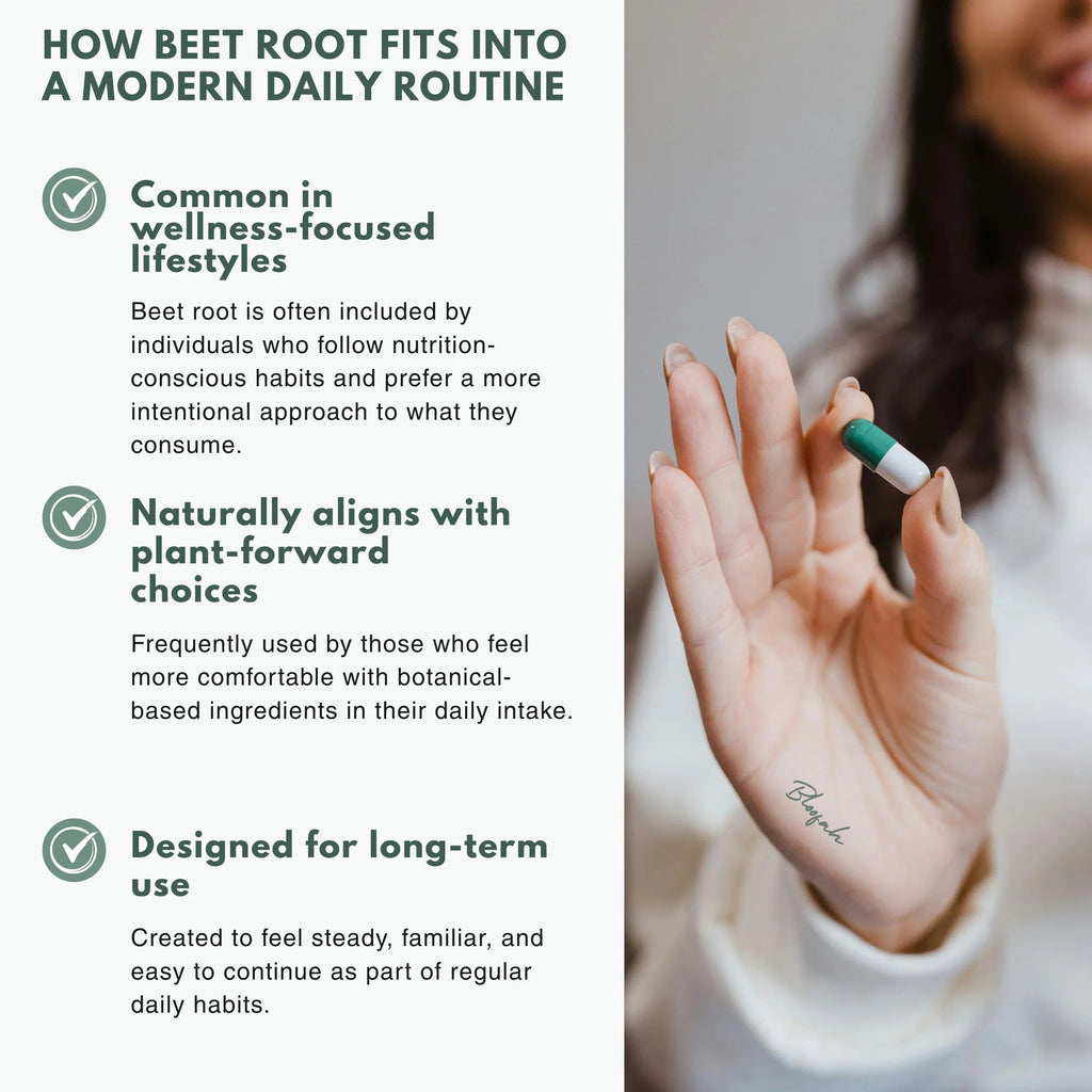 Bloofah BR Beetroot Capsules 500mg | Beta vulgaris Root Extract | 120 Capsules