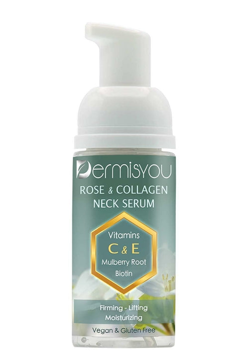 Anti-Wrinkle Neck & Décolleté Serum with Collagen & Rose Water
