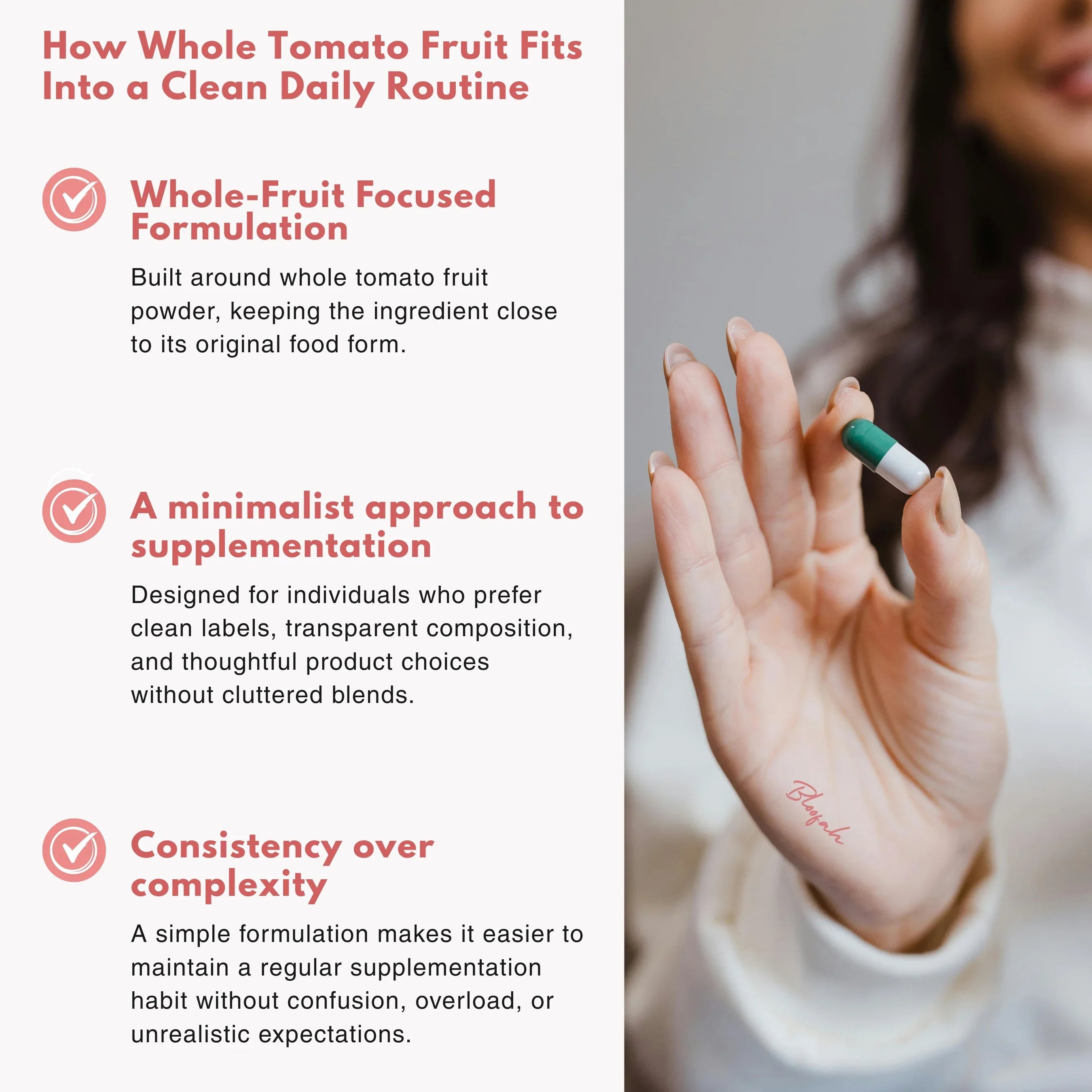 Bloofah LYP Lycopene Tomato Fruit Capsules 500mg | Natural Source of Lycopene