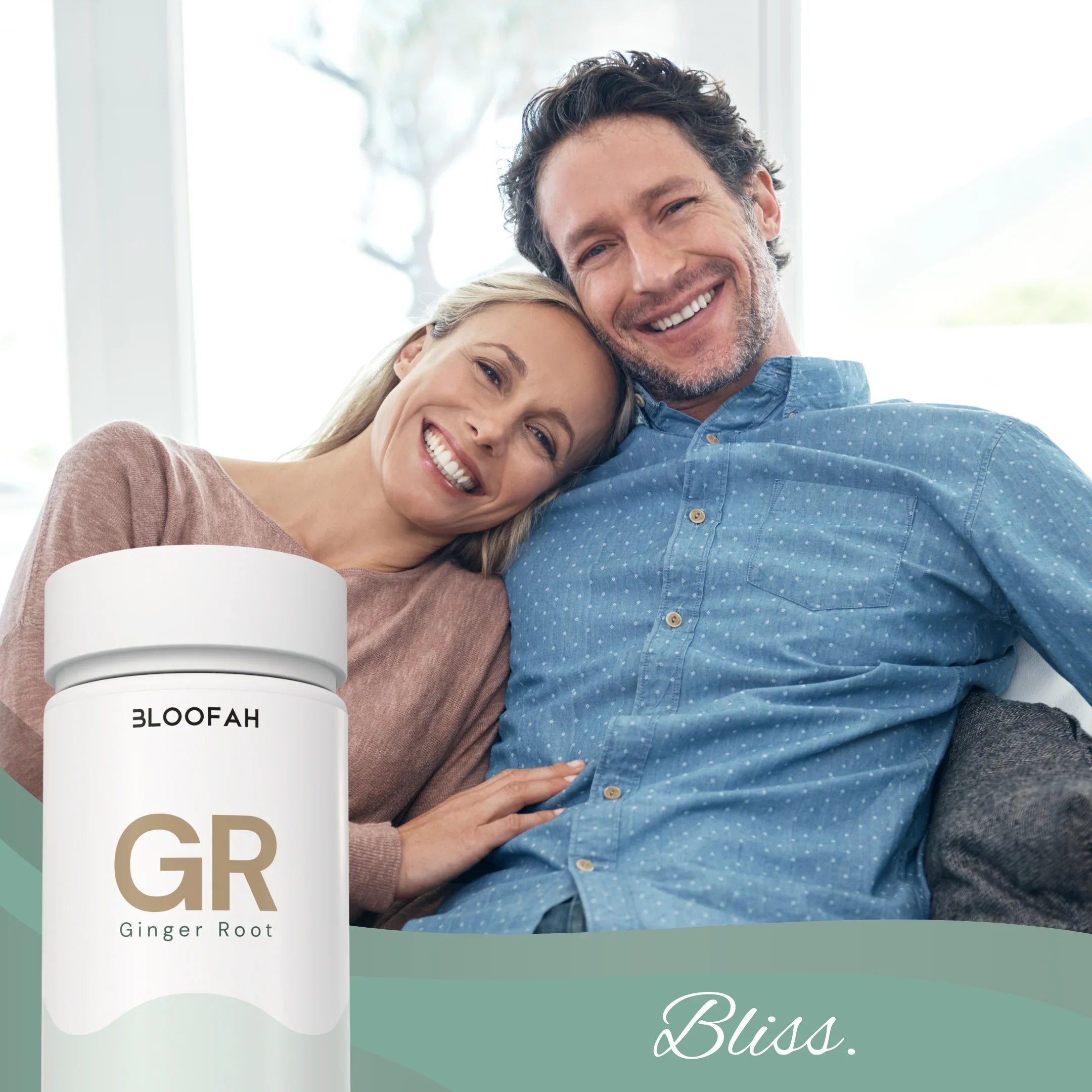 Bloofah GR Ginger Root Capsules 500mg | Zingiber officinale Extract | 120 Capsules
