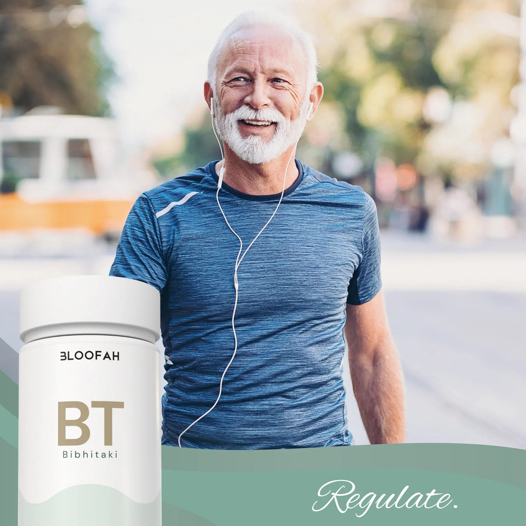 Bloofah BT Bibhitaki Capsules 500mg | Terminalia bellirica Fruit Extract | 120 Capsules