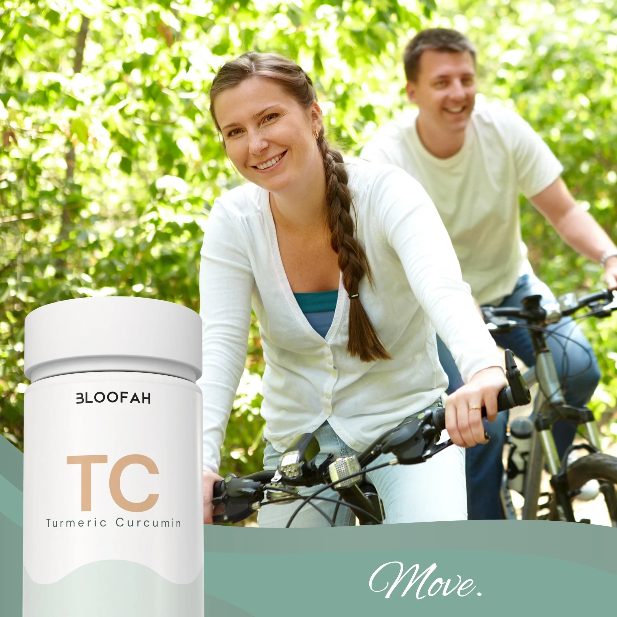 Bloofah TC Turmeric Capsules 1000mg | Curcuma longa Root with Black Pepper | 120 Capsules