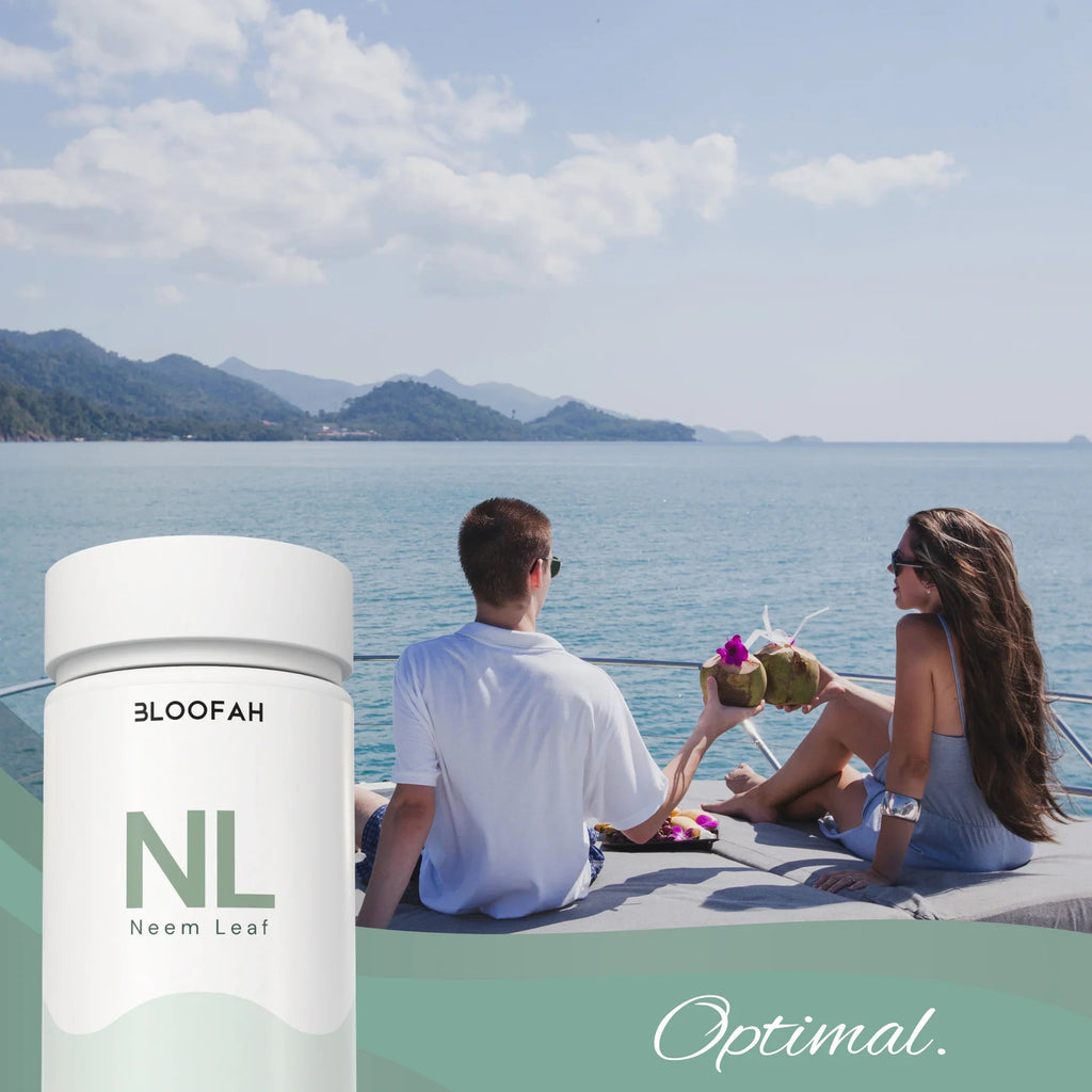 Bloofah NL Neem Capsules 1000mg | Azadirachta indica Leaf | 120 Capsules