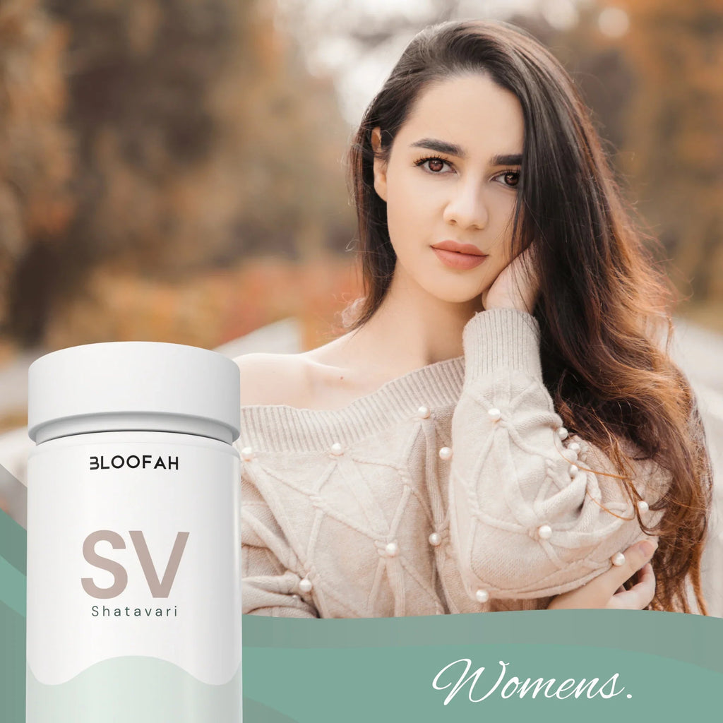 Bloofah SV Shatavari Capsules 500mg | Asparagus racemosus Root Extract | 120 Capsules