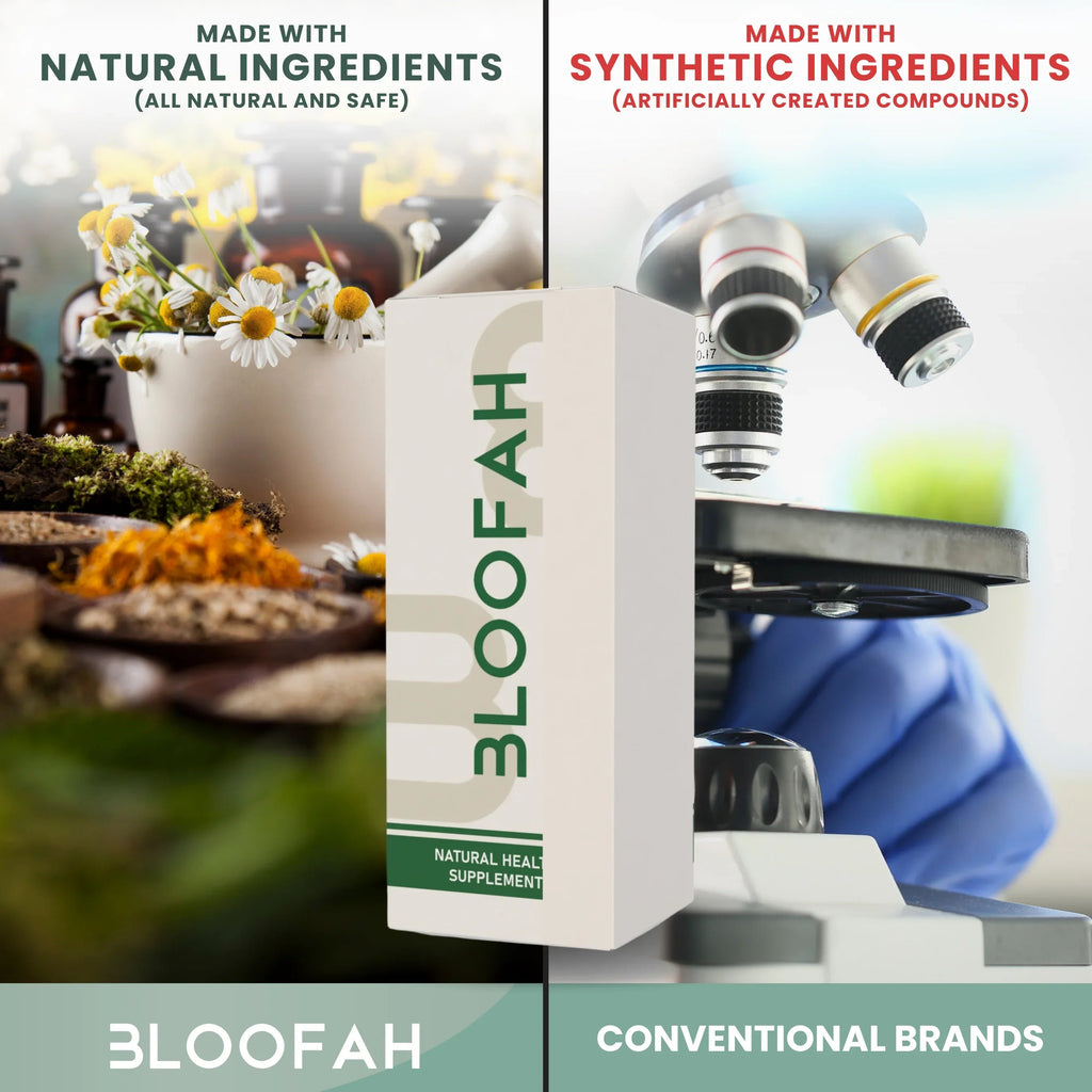 Bloofah GN Ginseng Capsules 1000mg | Panax ginseng Root | 120 Capsules