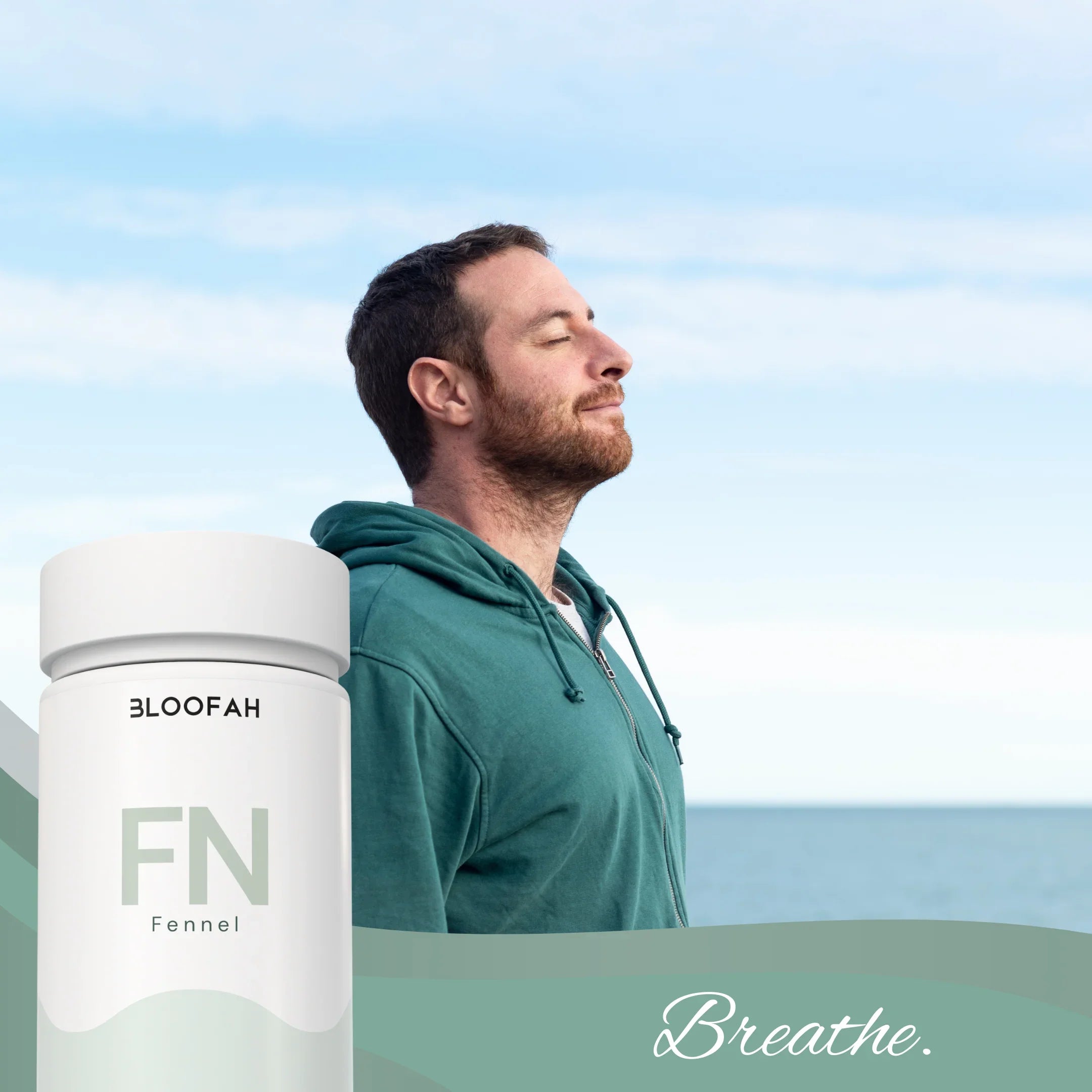 Bloofah FN Fennel Capsules 500mg | Foeniculum vulgare Seed Extract | 120 Capsules