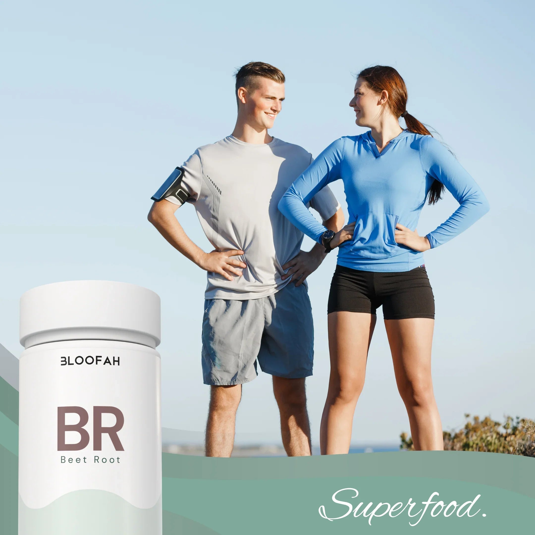 Bloofah BR Beetroot Capsules 500mg | Beta vulgaris Root Extract | 120 Capsules