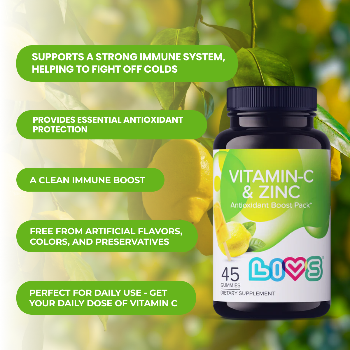 Vitamin C & Zinc