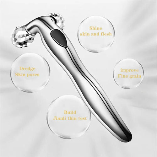 3D Face lift Roller Massager Massage Instrument 360 Rotate Roller