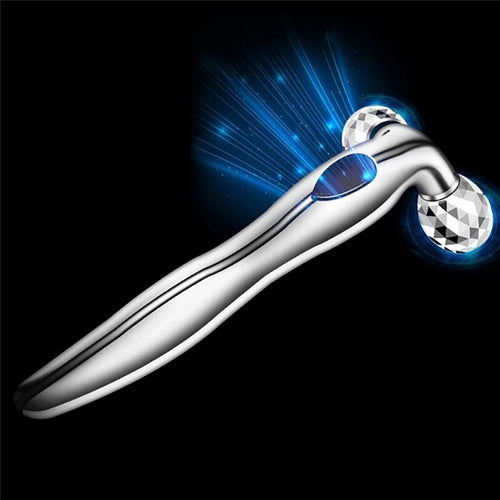 3D Face lift Roller Massager Massage Instrument 360 Rotate Roller