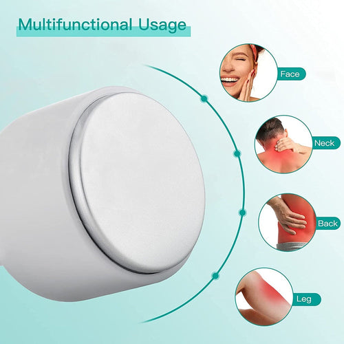 Face Cooling Massager Skin Face Roller Ball Ice Compress To Reduce