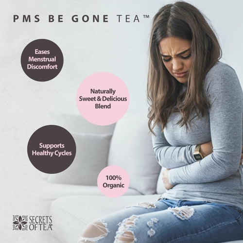 Secrets of Tea PCOS & PMS Herbal Support Tea for Women – Wellness &