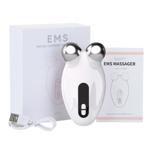 EMS Facial Massager Roller Microcurrent Face Lifting Machine V-Face