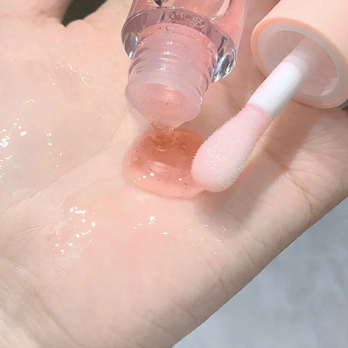 Water Light Lip Gloss Moisturizer Transparent Jelly Mirror Fruit