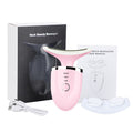 2 Roller Face Massager Neck Beauty Device EMS LED Photon Therapy Skin