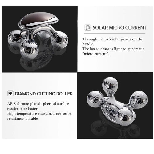 4D Face Massage Roller Weight Loss Fat Burning Anti-Cellulite Full
