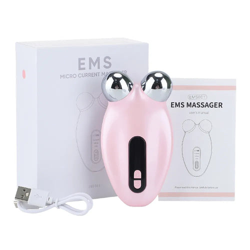 EMS Facial Massager Roller Microcurrent Face Lifting Machine V-Face