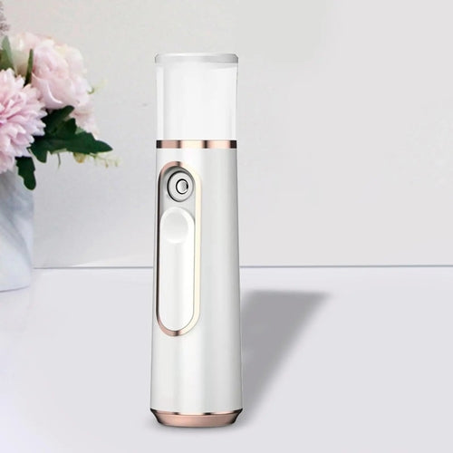 Mini Nano Facial Mister Face Steamer Moisturizing Refreshing Cooler