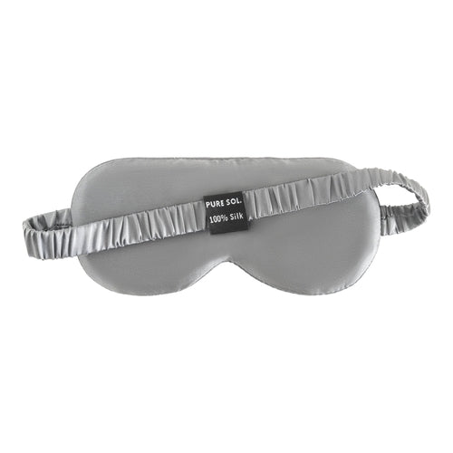PURE SOL. Beauty Silk Sleep Eye Mask- Black Onyx