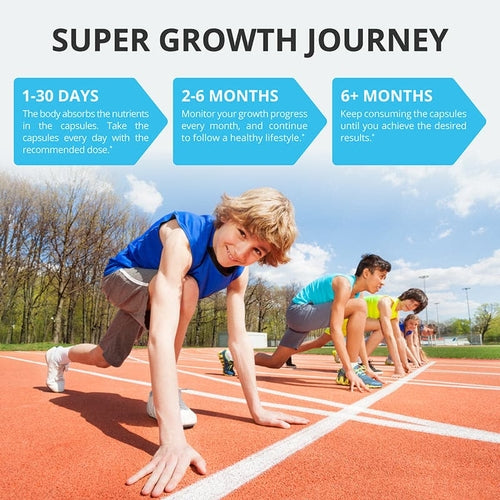 Doctor Plus Growth Support for Kids & Teens, 60 Capsules