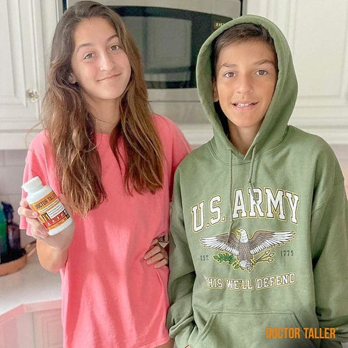 Doctor Taller Capsules for Kids Ages 8+ & Teens, 60 Vegan Capsules