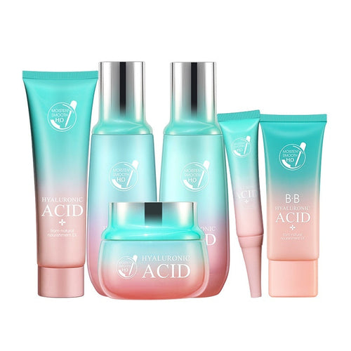 HydraGlow Skincare Set – With Hyaluronic Acid