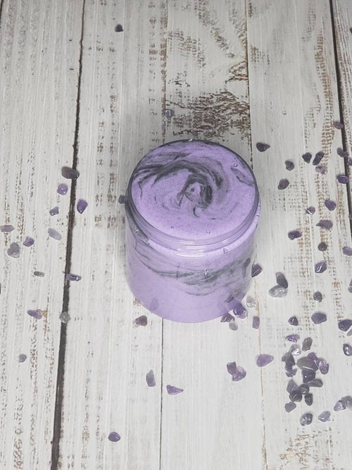 JAZ Body Essentials Black Amethyst Whipped Soap with Exfoliant