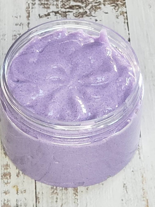 JAZ Body Essentials Black Amethyst Whipped Soap with Exfoliant