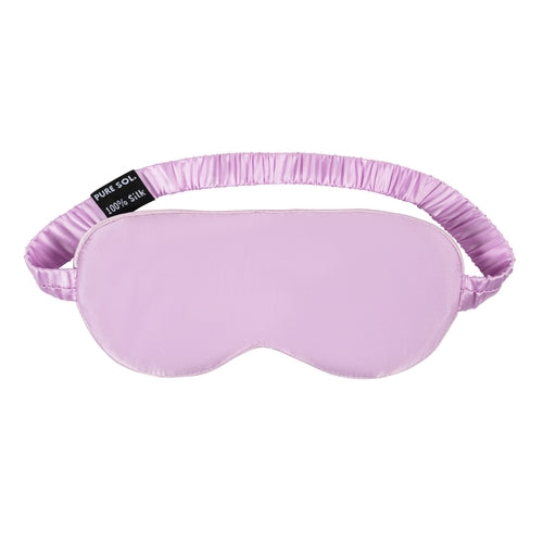 PURE SOL. Beauty Silk Sleep Eye Mask- Black Onyx