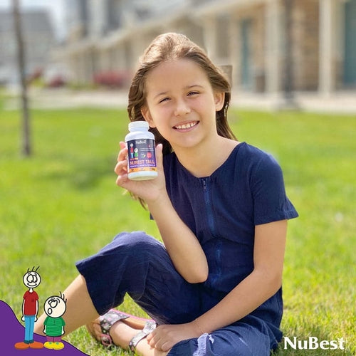 NuBest Tall Growth Support for Kids Ages 5+ & Teens, Non-Milk, 60