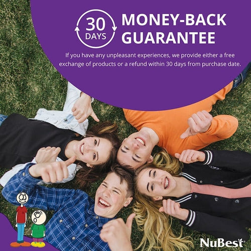 NuBest Tall 10+ Growth Support for Ages 10+ & Teens, 60 Capsules