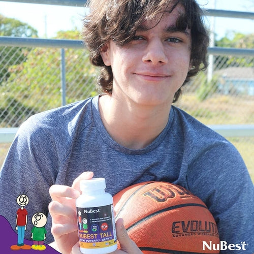 NuBest Tall 10+ Growth Support for Ages 10+ & Teens, 60 Capsules