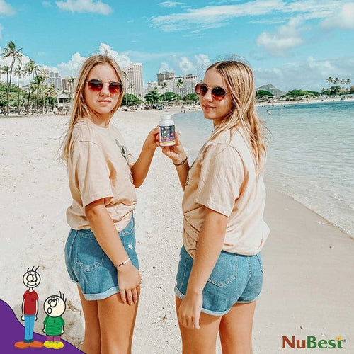 NuBest Tall 10+ Growth Support for Ages 10+ & Teens, 60 Capsules