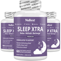 Sleep Xtra Sleep Aid for Teens & Adults, 60 Vegan Capsules